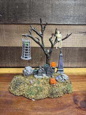 Lemax Spooky Town Halloween Collection 2004 Caged Monster 44106 In Box